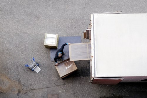 Removal van and moving team serving Bankside homes