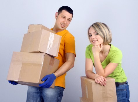 Checklist and boxes prepared for a home move in Bankside