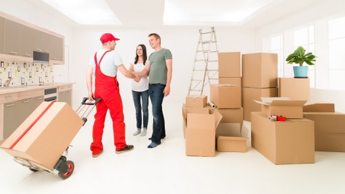 Furniture dismantling and office move coordination in Bankside